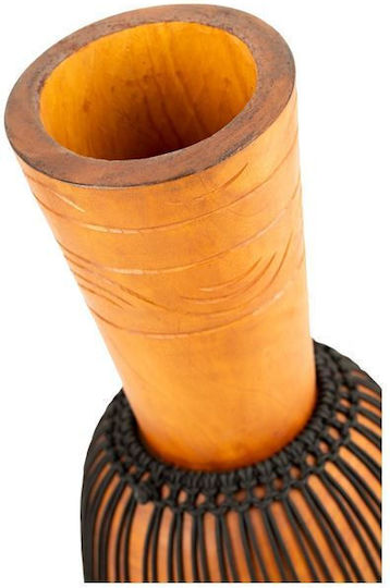 Meinl Original African Style Rope Tuned Wood Djembe 13" Brown