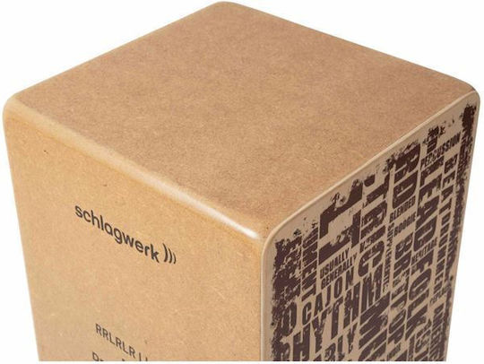 Schlagwerk Cajon Cp86 Rudiments Styles Med Cu Surdină Standard