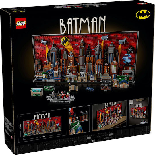 LEGO Art The Animated Series Gotham City pentru 18+ Ani 4210 Bucăți