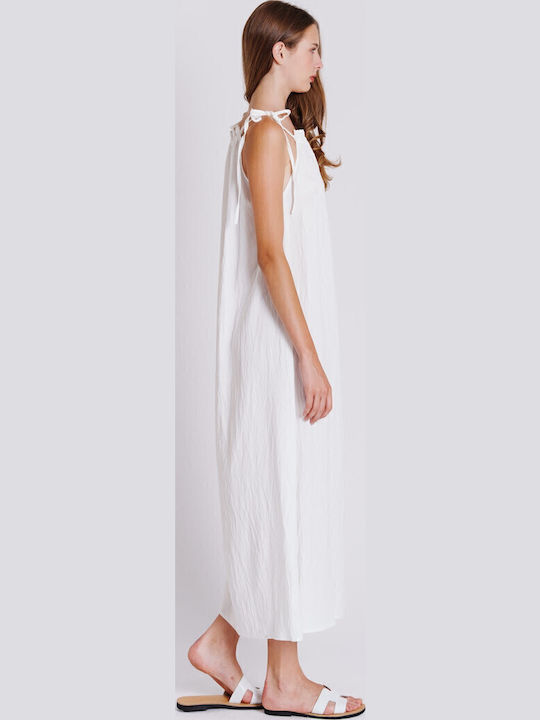 Καλοκαιρινό Maxi Φόρεμα White