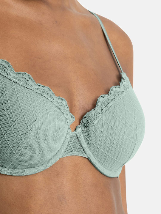 Green-black Σουτιέν mit leichter Polsterung mit Bügel 2Pack