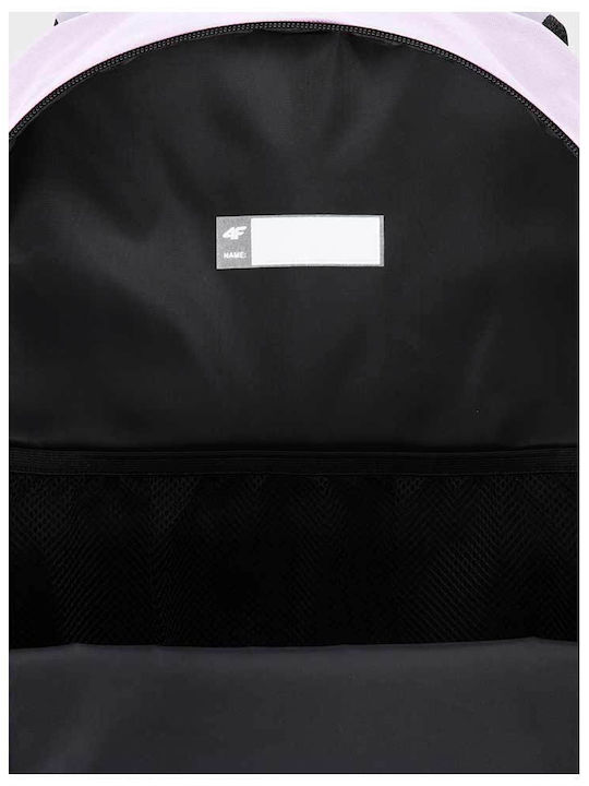4F School Bag Backpack Elementary, Elementary Purple with Water Bottle Holder 22Liters