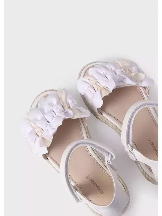 Mayoral Kids' Sandals White