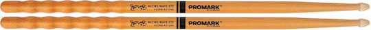 Promark Hickory Μπαγκέτες Ντραμς Signature Glenn Kotche Active Wave 570 με Σχήμα Μύτης Acorn