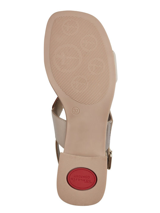 Leather Sandals Tabac Brown