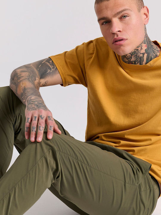 Trousers Chino in Regular Fit Khaki