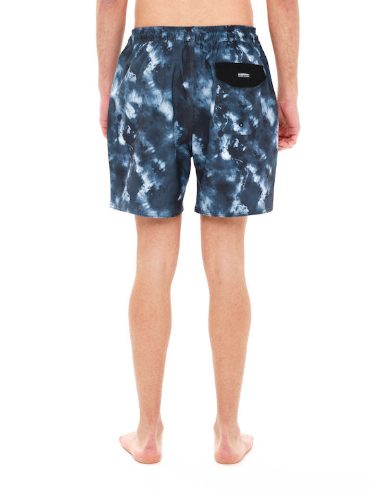 Emerson Herren Badebekleidung Bermuda Tie Dye mit Mustern