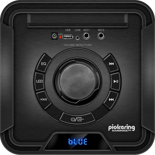 Soundmagic Ηχείο Karaoke με Ενσύρματo Μικρόφωνο και Εφέ Φωτισμού SoundMagic 500 Μαύρο