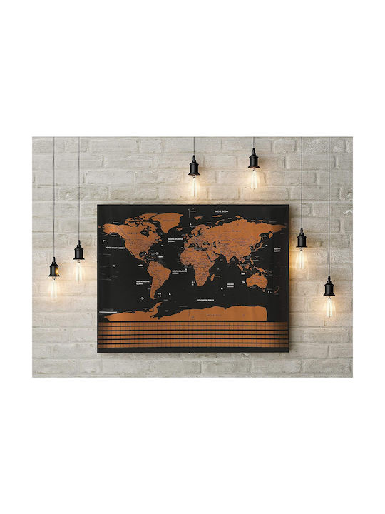 Rubbelkarte Für Bürodekoration Zubehör 82x59cm