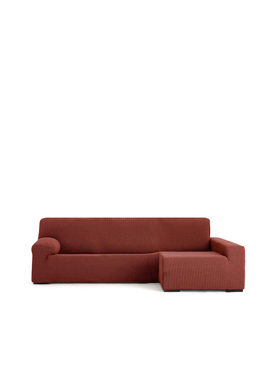 Eysa Four-Seater Sofa Throw 120x360cm Dark Red