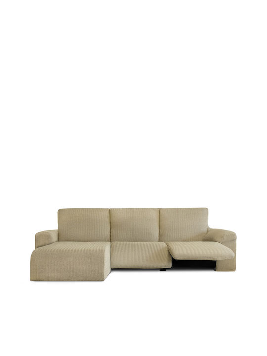 Eysa Viersitzer-Sofa Überwurf 120x360cm Beige