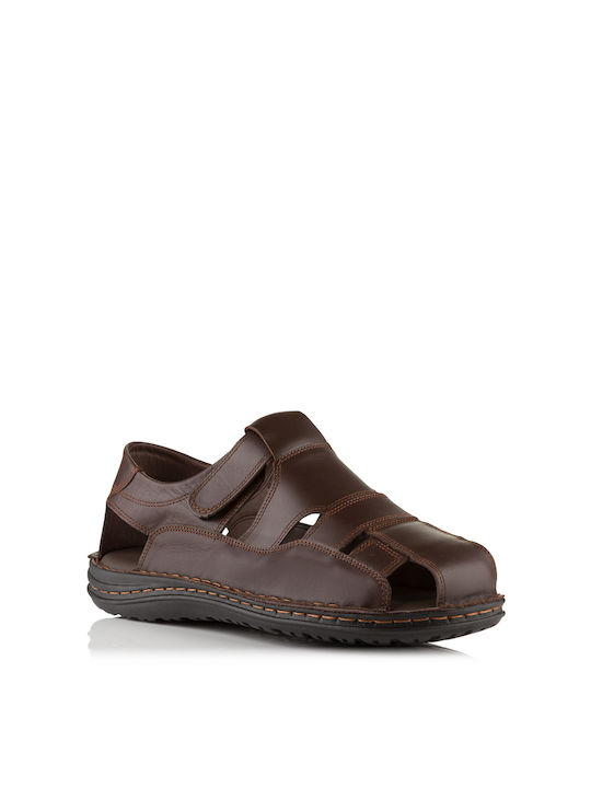 TOMAS Hans Men's Sandal Leather Brown