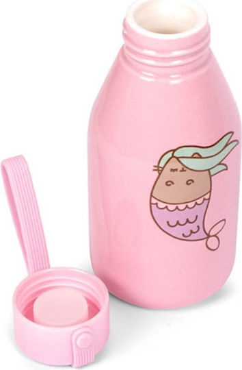 Pusheen Kids Water Bottle Silicone Coffee 340ml