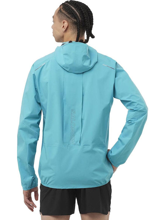 Salomon Bonatti Trail Men's Ski & Snowboard Jacket Turquoise LC2175200