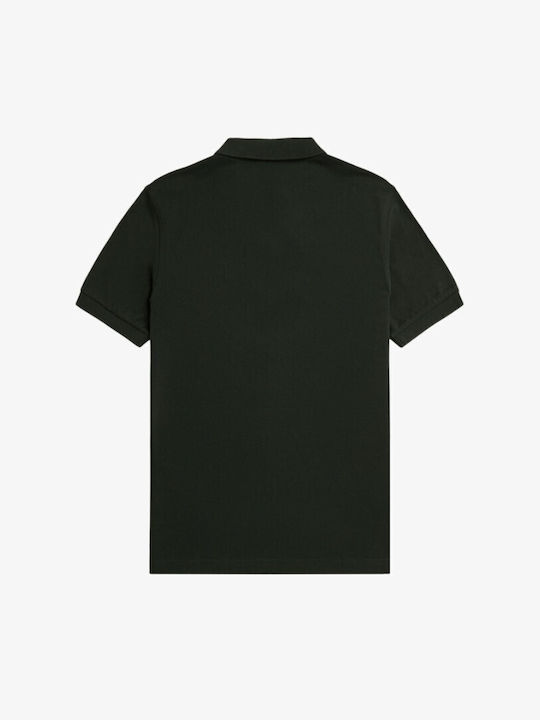 Herren Shirt Polo Night Green