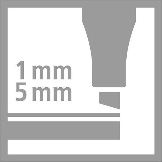 Stabilo Pen 68 Markere de Proiectare 5mm Arty 6buc