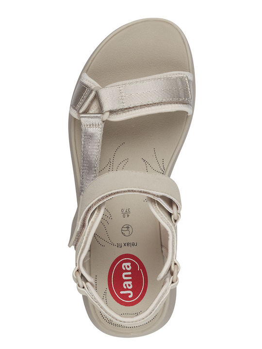 Γυναικεία Σανδάλια Flatforms Γκρι