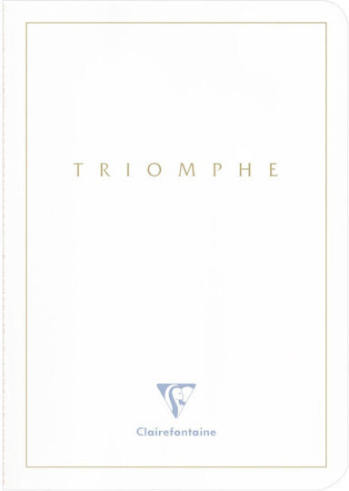 Rhodia Notebook 96 Sheets A5 with Blank Pages Gold