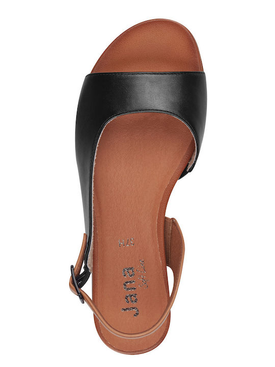 Flache Sandalen Für Damen Flatforms Schwarze