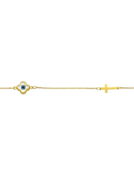 Savvas Design Bracelet made of Gold 14K