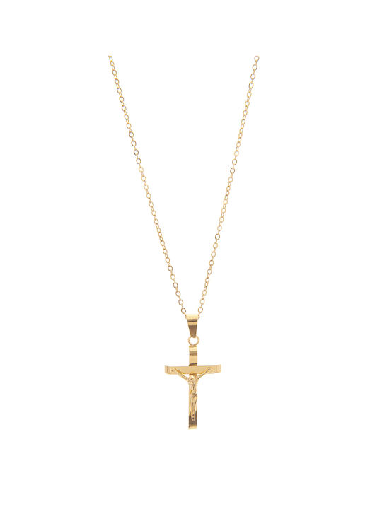 Bag to Bag Women's Gold Cross with Chain