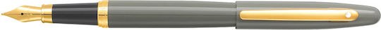 Sheaffer Πένα Γραφής Medium Γκρι με Μαύρο Μελάνι