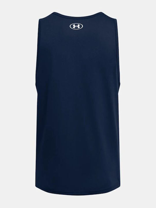 Under Armour Ανδρικό Αθλητικό T-shirt Κοντομάνικο Μπλε