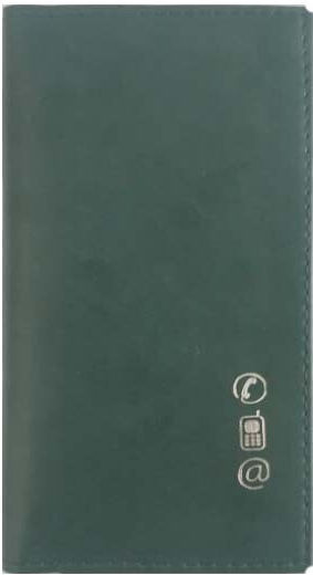 Ekdosis Phone Directory with Greek Alphabet Green 8x15cm (Μiscellaneous colours)