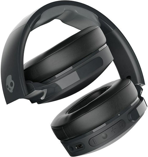 Skullcandy Wireless / Wired Over Ear Headphones with 22 hours of Operation and Quick Charge Black
