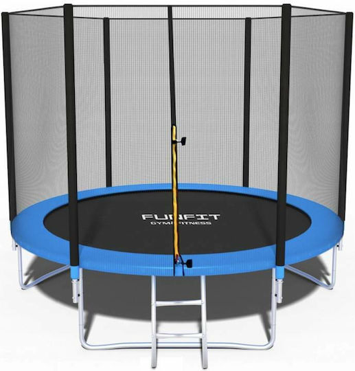 Funfit FunFit Trambulin În Aer Liber Diametru 252 cm Cu Net Și Scară