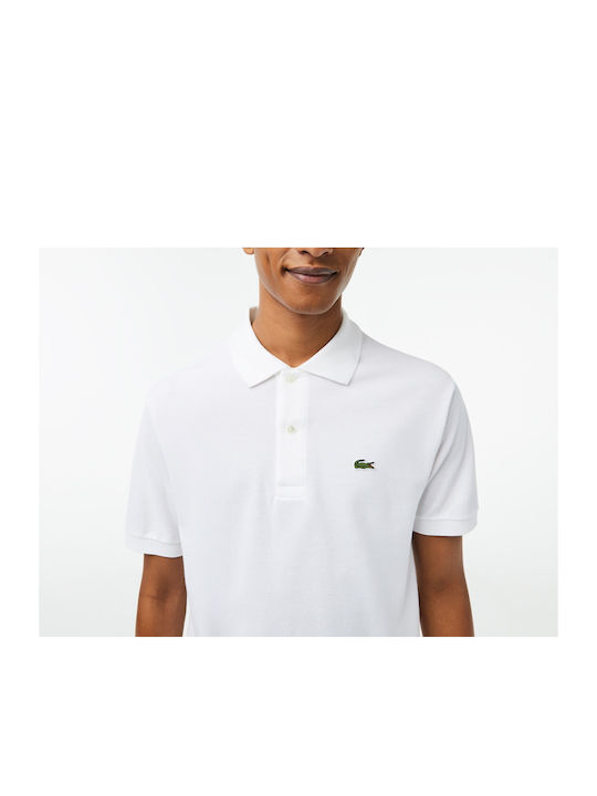 Lacoste Bluza Bărbătească Polo Albă