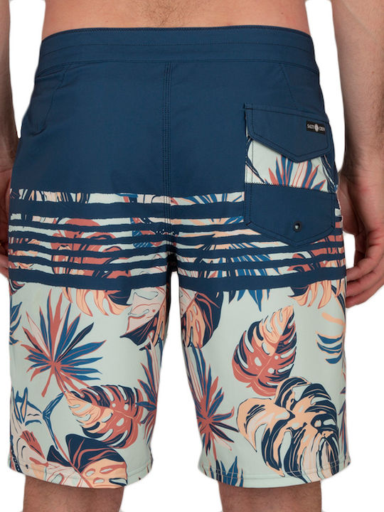 Salty Crew Men's Swimwear Bermuda Aqua Floral