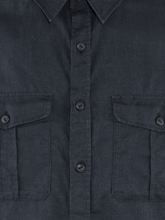 Langärmlig Hemd Dark Navy