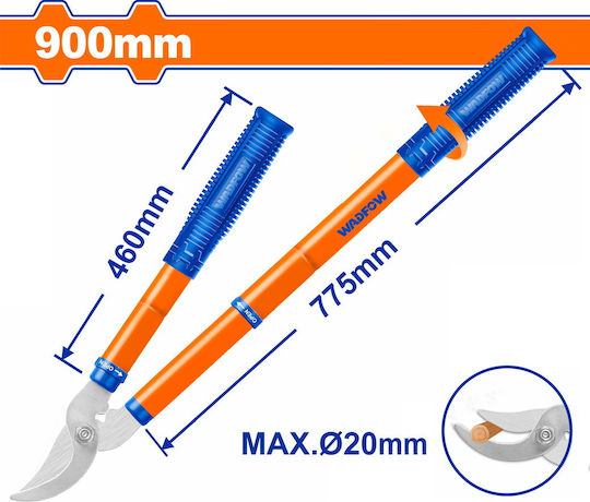 Wadfow WPR1E79 Ψαλίδι Κλάδου για Κλαδιά έως 20mm