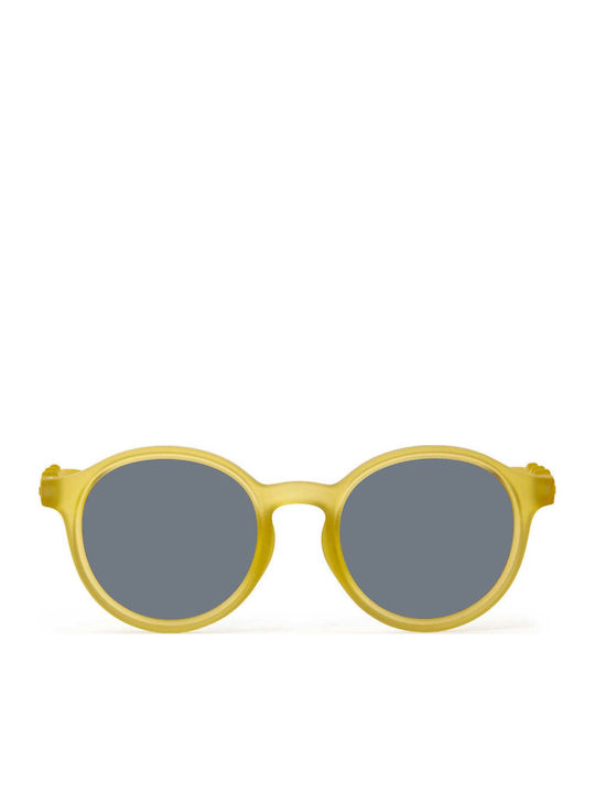 Olivio & Co Oval Kids Sunglasses with Polarized Lenses Yellow for 5-12 Years