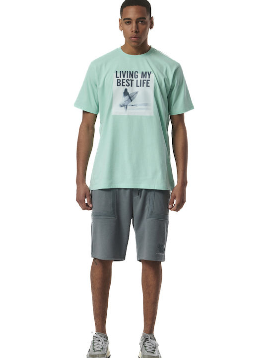 Men's Athletic Shorts Blue Mirage