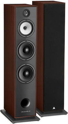 Triangle Borea BR10 TEC74_BR10WA Pair of Hi-Fi Speakers Floor Walnut