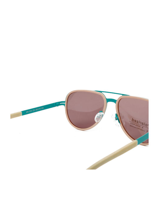 Marasil Aviator Παιδικά Γυαλιά Ηλίου με Polarized Φακό Πολύχρωμα
