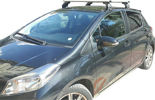 Nordrive Багажници за покрив Алуминий за Toyota Ярис 2011+ (Комплект с крака)