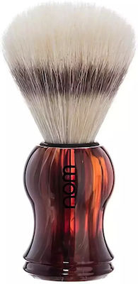 Muhle Nom Gustav 41HA Shaving Brush with Synthetic Hair Bristles Brown