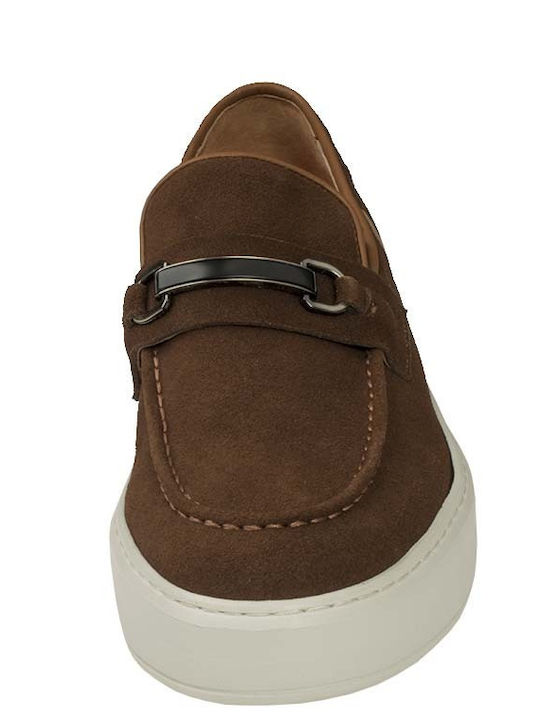 Ανδρικά Loafers σε Καφέ Χρώμα