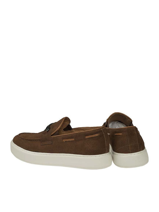 Ανδρικά Loafers σε Καφέ Χρώμα