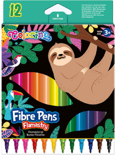 Colorino Pens Маркери за рисуване Комплект 12бр