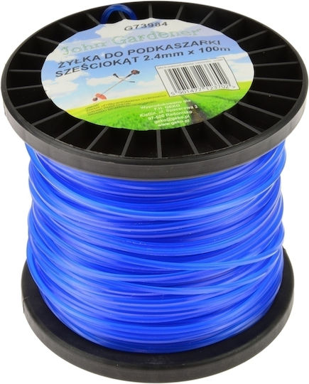 Geko G73984 Linie pentru tăierea ierbii Hexagonală De lungime 100m și de grosime 2.4mm