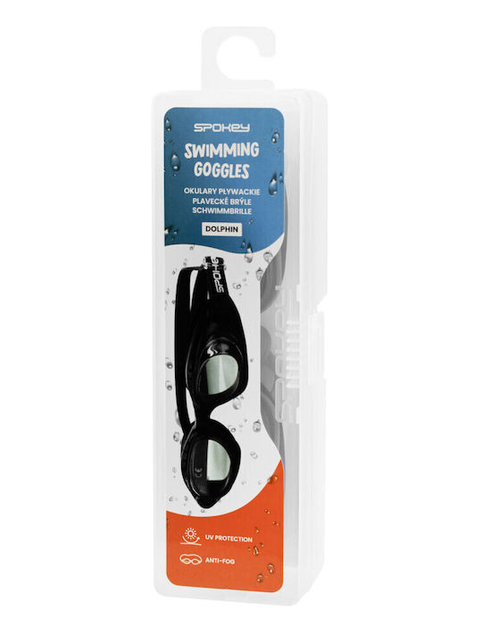 Spokey Swimming Goggles Kids with Anti-fog Lenses Black