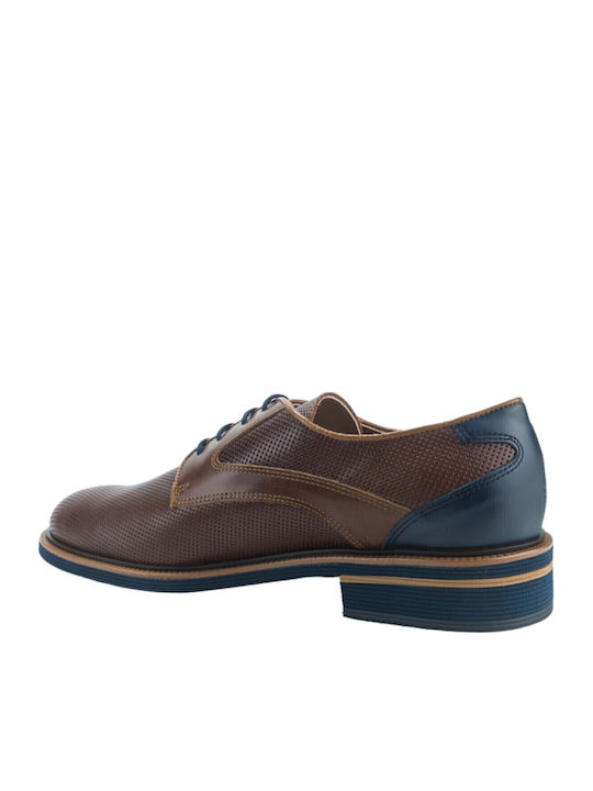 Men's Leather Casual Shoes Tabac Brown