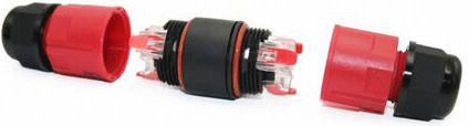 Muffle Fus Pin Pin Button Split 5p 5x16amp Conductoare până la 2 5mm² Diametru cablu 6mm până la 11mm