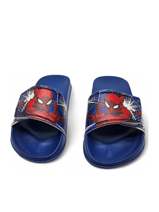 Παιδικές Σαγιονάρες Slides Spider-Man Μπλε Spiderman