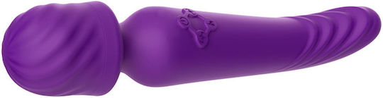 B-Series Joy Vibrator Massage 22.6cm Lila