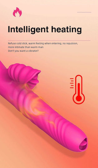Heated Vibrator Sex Massager 20 Modes 23cm